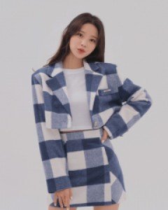 [무료배송] 체크 셋업 SET B116