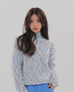 [무료배송] 레인보우 라운드 넥 니트 B2601