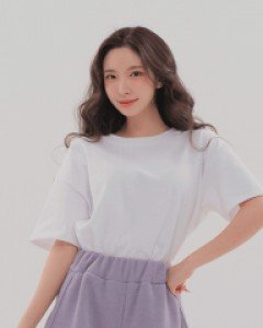 [무료배송] 베이직 반팔 티셔츠 B2202