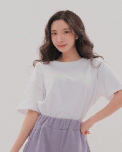 [무료배송] 1+1 베이직 반팔 티셔츠 B2202