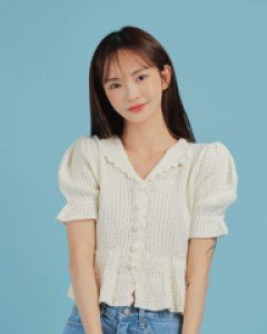 [무료배송] 폼폼 버튼 퍼프 가디건 B1904