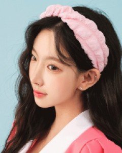 [무료배송] 크림 팔레트 머리띠 B2705