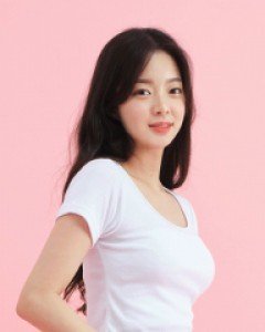 [무료배송] 딥 라운드 베이직 크롭 티 B1706