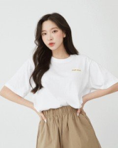 [무료배송] 팬케이크 오버핏 반팔 티 B2406