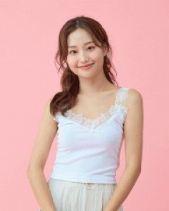 [무료배송] 플라워 레이스 슬리브리스 B1507