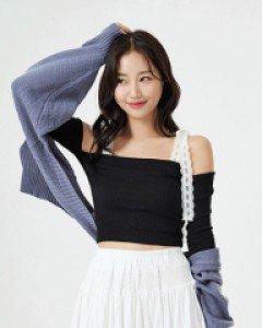 [무료배송] 레이스 오프숄더 티 B1908