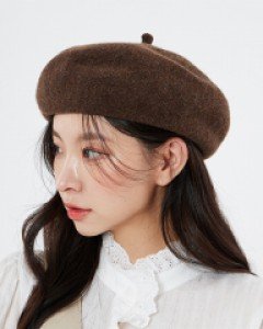 [무료배송] 어텀 베이직 울 베레모 B0809