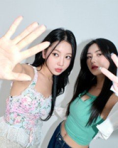 플라워 패턴 프릴 코르셋 나시 K2811