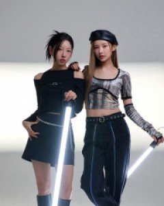 블루 디스트로이드 데님 팬츠 K1212