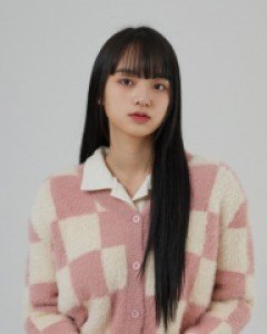 [무료배송] 격자 패턴 밍크 가디건 B2212