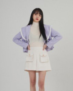 [무료배송] 마야 더블 포켓 밴딩 숏 팬츠 B2212