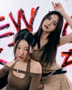 걸스 온 탑 홀터넥 볼레로형 크롭 티셔츠 K1601