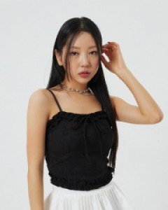 러블리 프릴 자수 캡 나시 K1302