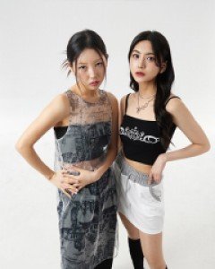 모던 시티 시스루 레이어드 원피스 KA2003