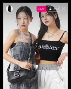크라운 타투 프린팅 나시 KA2003