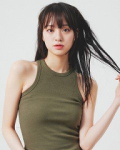 [무료배송] 로우 골지 스판 크롭 나시 BA2103