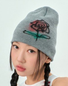 드로잉 로즈 비니 KA2204