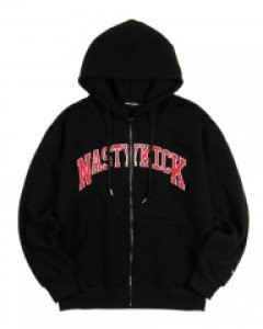 [NSTK] 아치 로고 후드 집업 (BLK)_K21ZA530