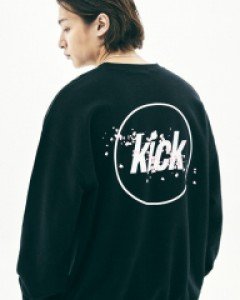 [NSTK] 블러썸 맨투맨 (블랙)_K21QB370