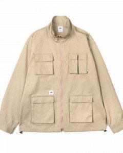 [NK] LOGO BDU JACKET (BEIGE) (19FW-K103)