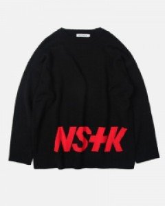 [NK] NSTK STANDING KNIT (BLK) (19FW-K021)