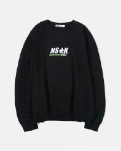 [NK] WAVY VOLT SWEATSHIRTS (BLK) (19FW-K009)