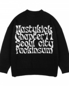 [11/3 예약배송][NSTK] Kinsum Knit (Black)_K22ZB738