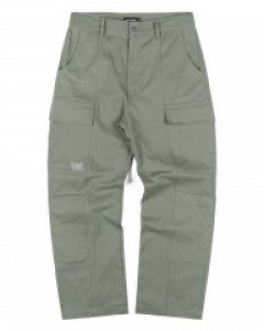 [NSTK] Logo Point Cargo Pants (Khaki)_K22ZC745