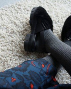 Daily golgi wool tights - 3 colors (리오더입고)