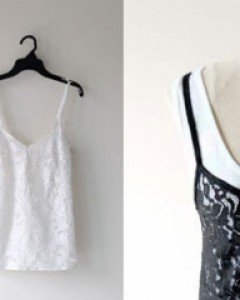Lace slip top (리오더입고)