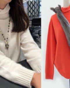 C classic turtle knit