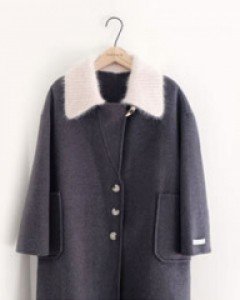 Gray wool coat (주문폭주)