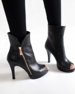 발목자크 포인트 v라인부티 슈즈