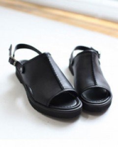 세련된이미지연출 천연이태리소가죽샌들