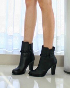 지젤슈즈 자체제작 발목포인트 앵클슈즈