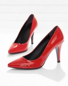 다리가 길어보이는 굽높이 슬림앞코 펌프스힐