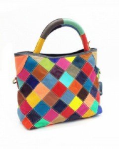 컬러풀 모자이크 크로스백