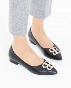 로맨틱장식 플랫슈즈 zizhel강추!