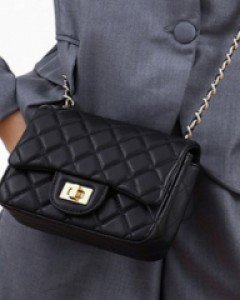 로맨틱 퀄팅 크로스백