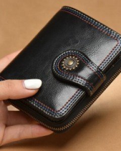 엔틱리얼가죽 반지갑