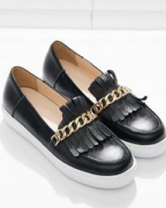 매력만점! 금장장식 태슬 슬립온