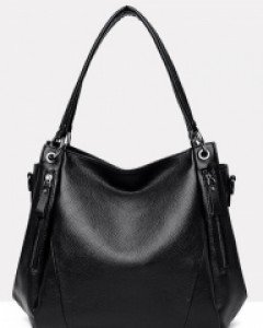 세련된 루즈핏 포켓 쇼퍼백