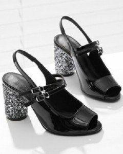 블링블링 시크 블랙펄 스트랩슈즈