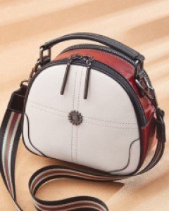 엔틱플라워 화이트 빈티지 크로스백