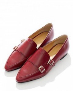 화려한 색감의 매력적인 몽크스트랩 포인트로퍼