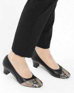 섹시한 뱀피 포인트! 무늬피 펌프스힐