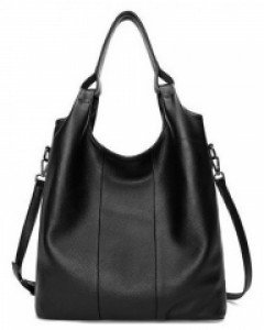 스티치패치 러프쇼퍼숄더백