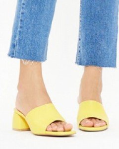 상큼 달달한 레몬컬러 슬리퍼
