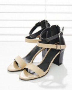 더블라인 컬러믹스 샌들힐