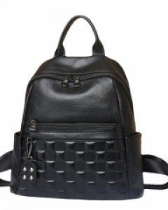 사각 엠보 포인트 백팩